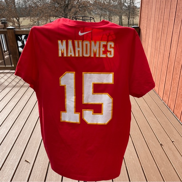 NEW 2XL NIKE The Kansas City Chiefs Patrick Mahomes Tee T-Shirt Red Men's - Picture 4 of 8